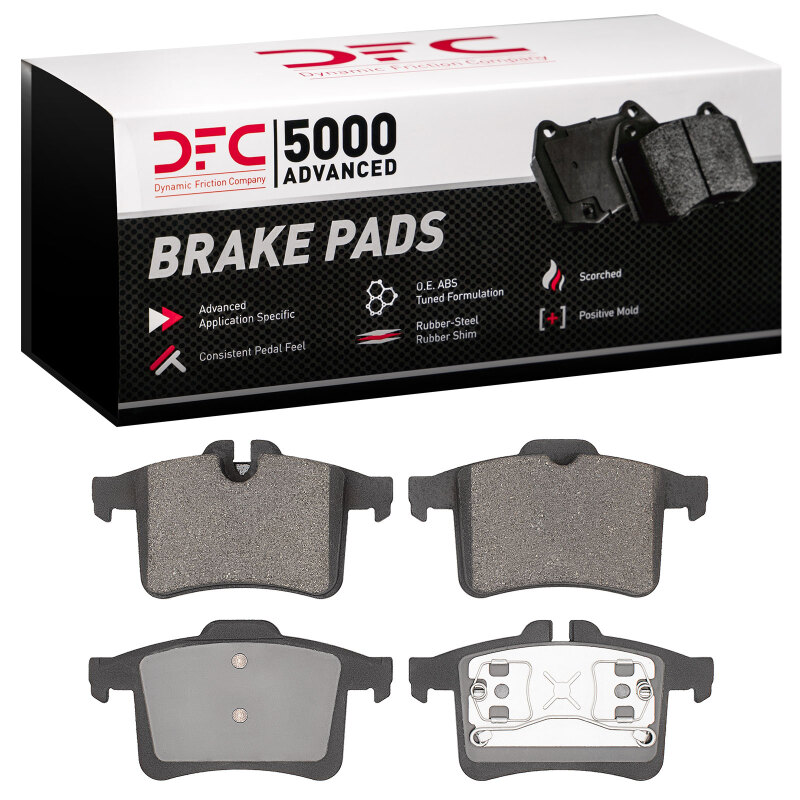 Picture of DFC 13-15 Jaguar XKR Rear 5000 Advanced Low Metallic Brake Pads
