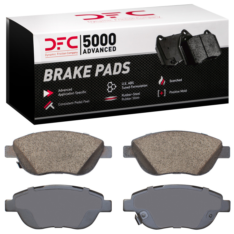 Picture of DFC 12-19 Fiat 500 (USA/Canada) Front 5000 Advanced Low Metallic Brake Pads