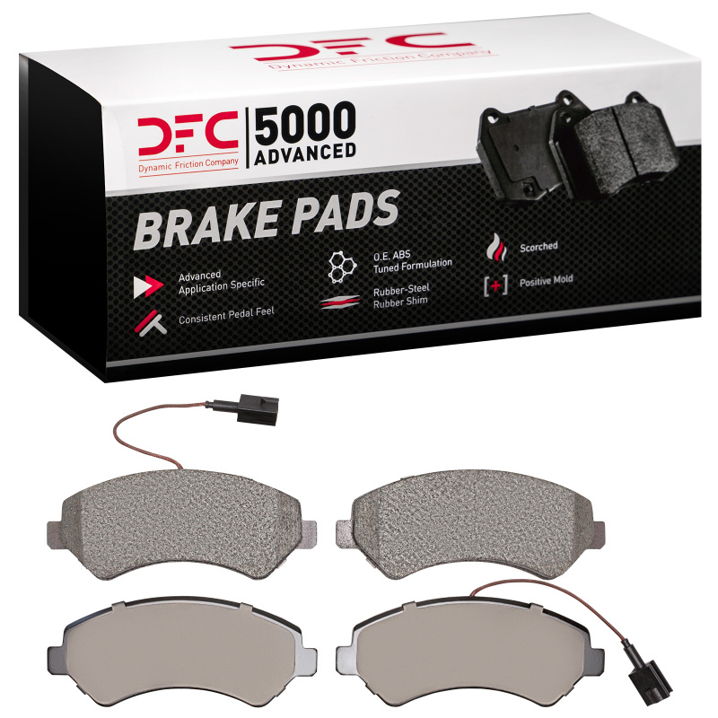 Picture of DFC 5000 Advanced Semi Met Brake Pads - 1551-1842-00