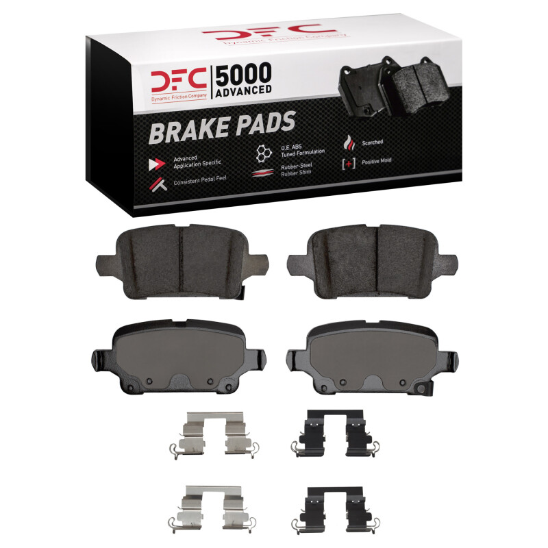 Picture of DFC 5000 Advanced Ceramic Brake Pads - 1551-1857-01