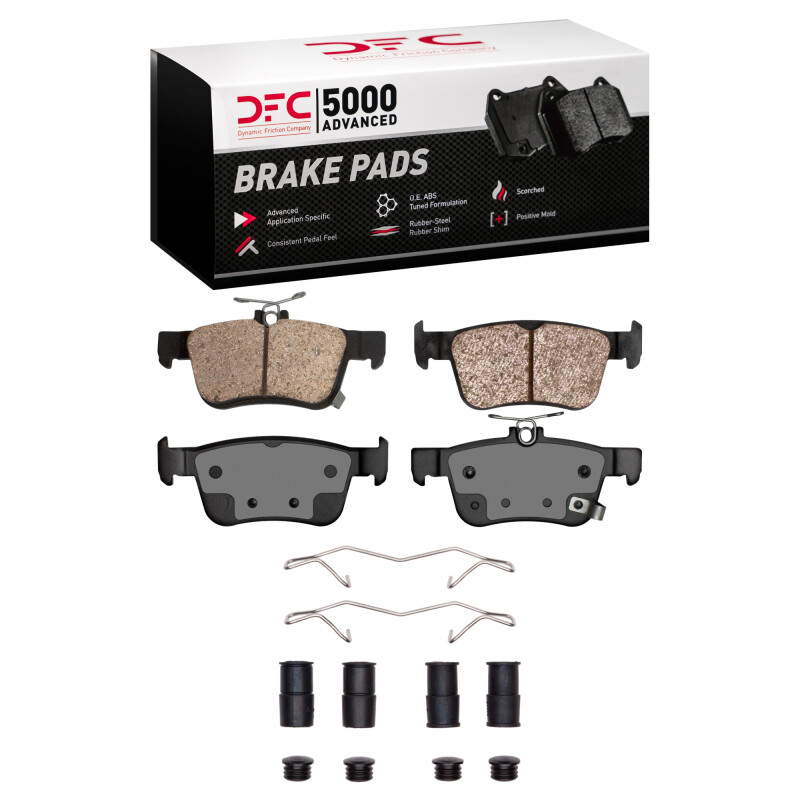 Picture of DFC 5000 Advanced Ceramic Brake Pads - 1551-1878-01