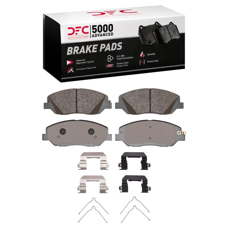 Picture of DFC 5000 Advanced Ceramic Brake Pads - 1551-1917-01