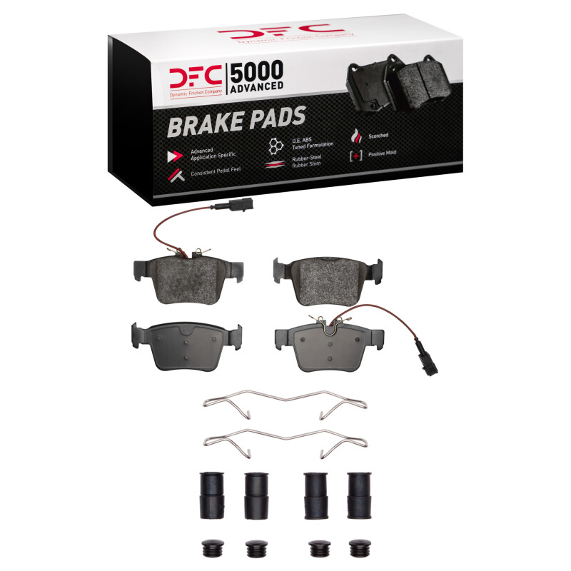 Picture of DFC 5000 Advanced Ceramic Brake Pads - 1551-1989-11