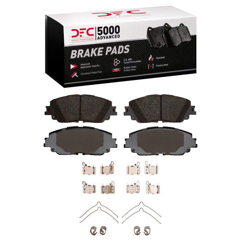 Picture of DFC 5000 Advanced Ceramic Brake Pads - 1551-2076-01