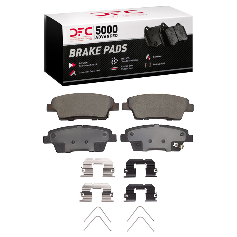 Picture of DFC 5000 Advanced Ceramic Brake Pads - 1551-2100-01