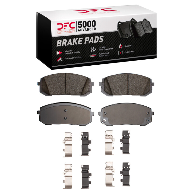 Picture of DFC 5000 Advanced Ceramic Brake Pads - 1551-2302-01