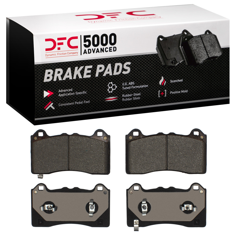 Picture of DFC 21-25 Ford Mustang Mach-E Front 5000 Advanced Low Metallic Brake Pads