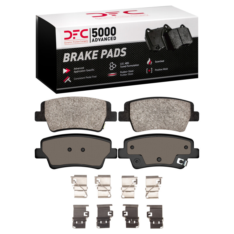 Picture of DFC 5000 Advanced Ceramic Brake Pads - 1551-2395-01