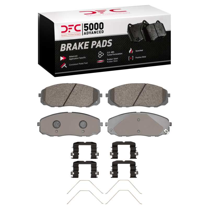 Picture of DFC 5000 Advanced Ceramic Brake Pads - 1551-2408-01