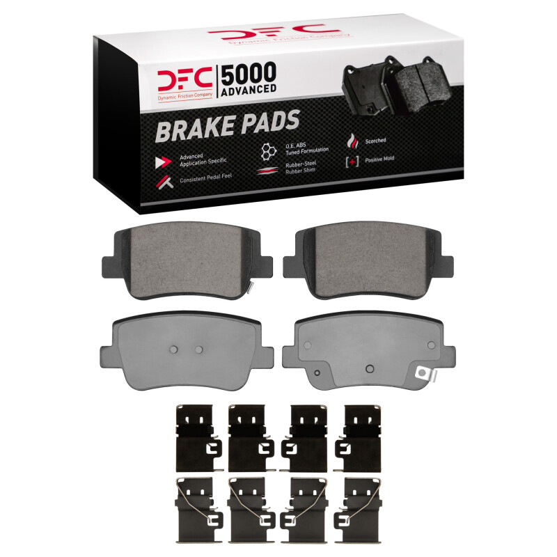 Picture of DFC 5000 Advanced Ceramic Brake Pads - 1551-2417-01