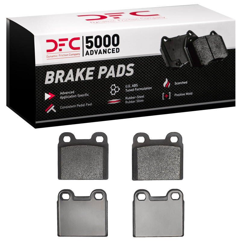 Picture of DFC 64-94 Alfa Romeo Sport Rear 5000 Advanced Low Metallic Brake Pads