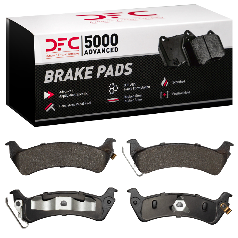 Picture of DFC 95-98 Jeep Grand Cherokee Rear 5000 Advanced Ceramic Brake Pads