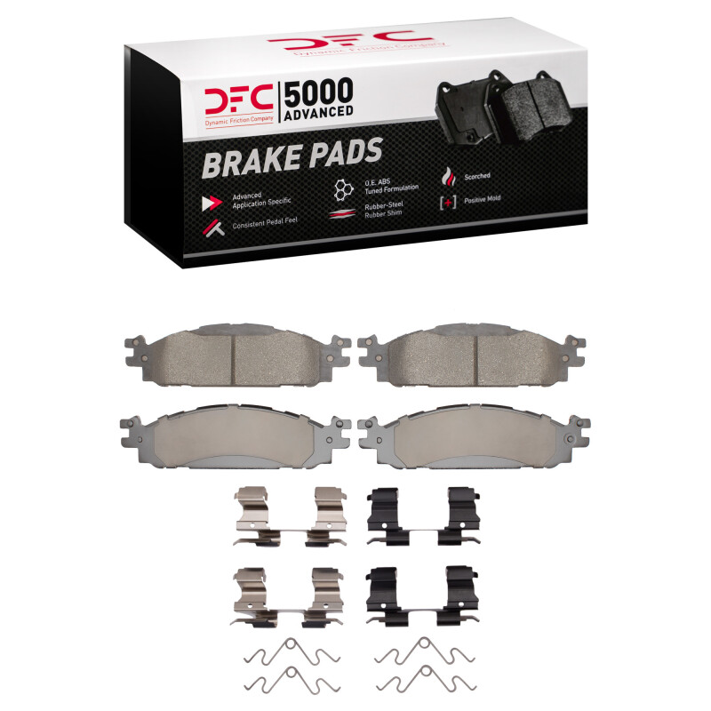 Picture of DFC 5000 Advanced Ceramic Brake Pads - 1552-1508-01