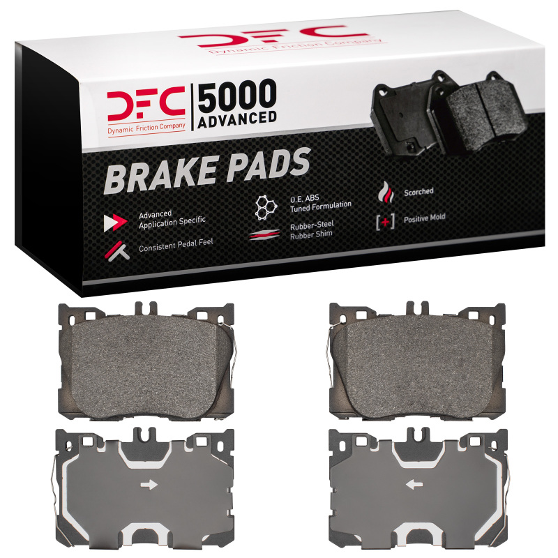 Picture of DFC 16-23 Mercedes-Benz E43 AMG Front 5000 Advanced Low Metallic Brake Pads