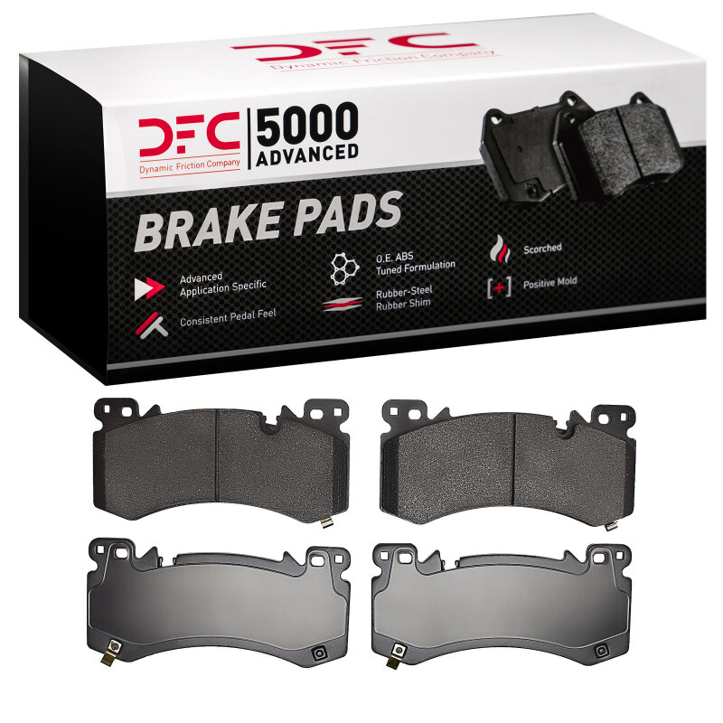 Picture of DFC 24-26 Cadillac LYRIQ Front 5000 Advanced Low Metallic Brake Pads