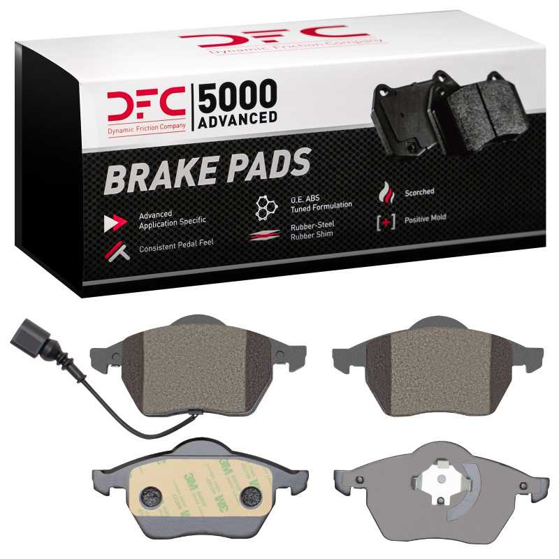 Picture of DFC 00-06 Audi TT Quattro Front 5000 Advanced Low Metallic Brake Pads