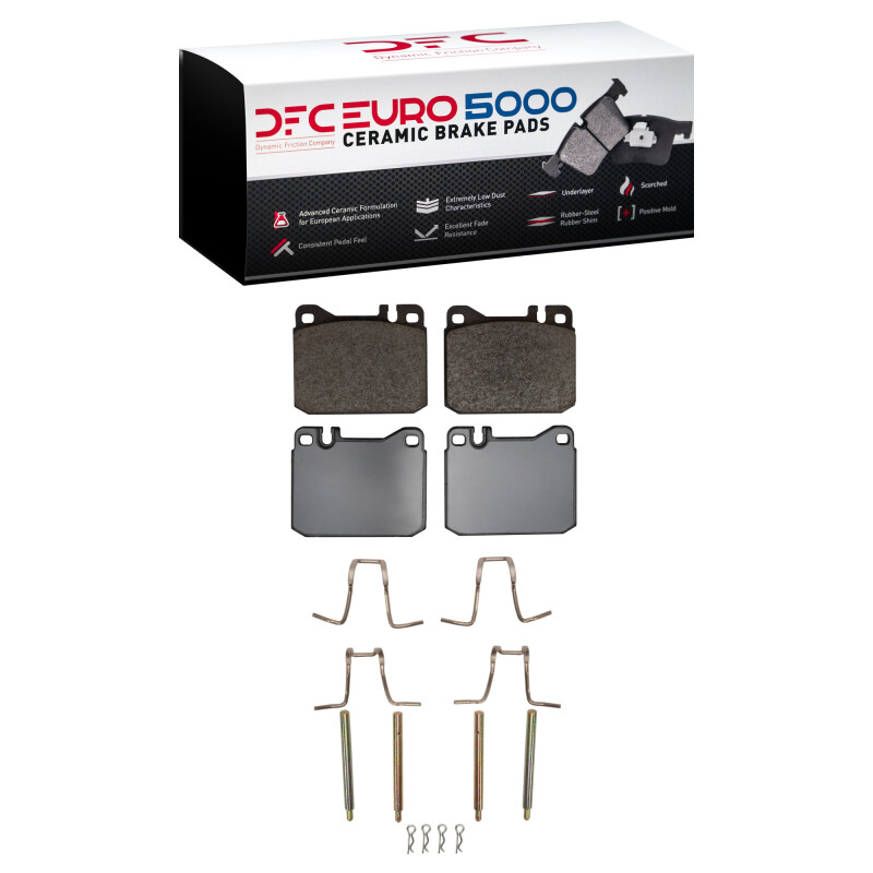 Picture of DFC Euro 5000 Ceramic Brake Pads - 1600-0145-04