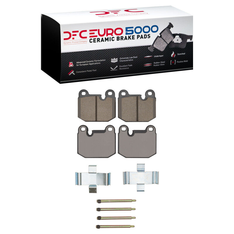 Picture of DFC Euro 5000 Ceramic Brake Pads - 1600-0174-01