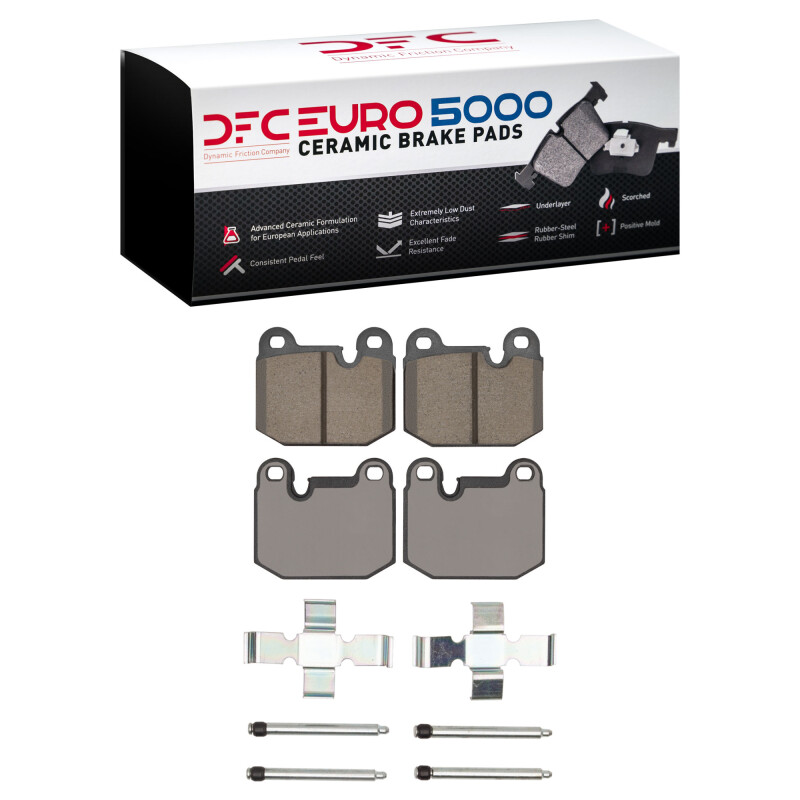 Picture of DFC Euro 5000 Ceramic Brake Pads - 1600-0174-02