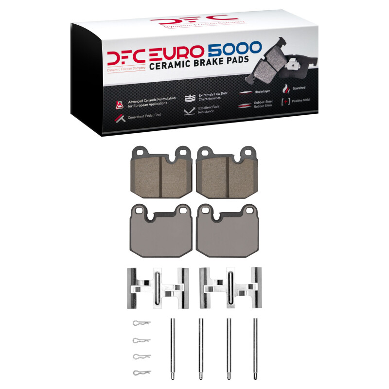 Picture of DFC Euro 5000 Ceramic Brake Pads - 1600-0174-03