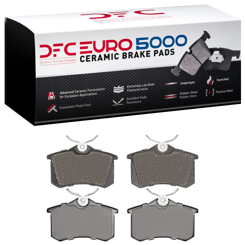 Picture of DFC Euro 5000 Ceramic Brake Pads - 1600-0340-00