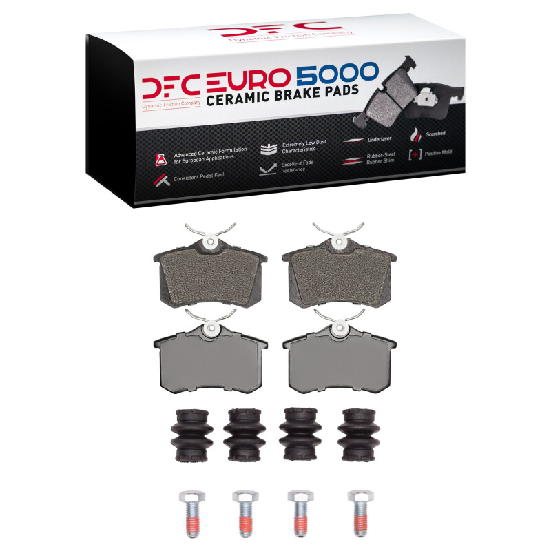 Picture of DFC Euro 5000 Ceramic Brake Pads - 1600-0340-02