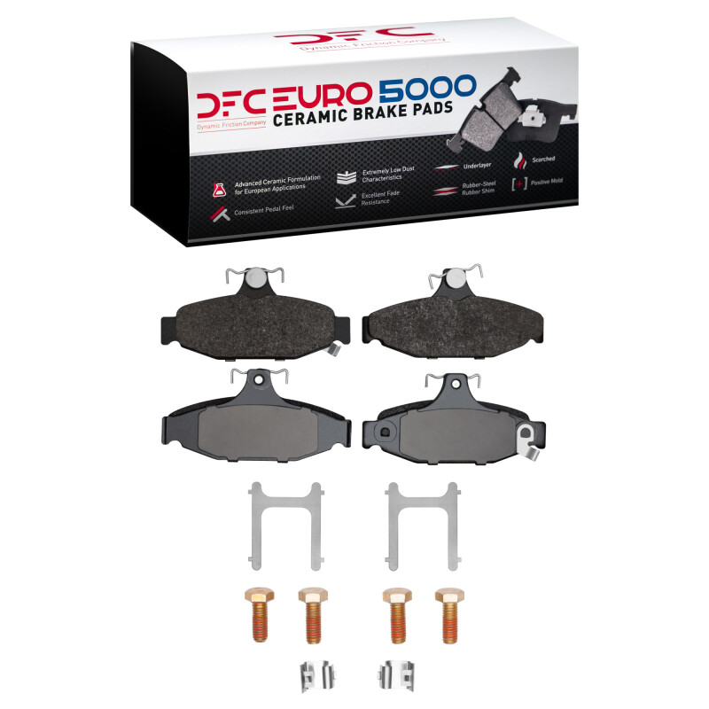 Picture of DFC Euro 5000 Ceramic Brake Pads - 1600-0413-01