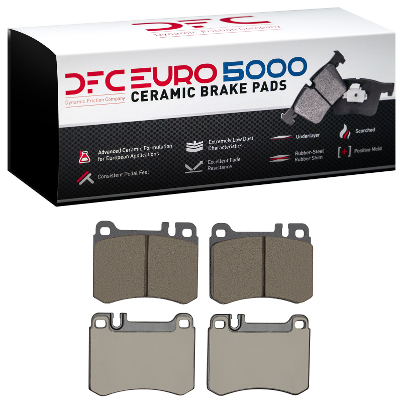 Picture of DFC Euro 5000 Ceramic Brake Pads - 1600-0424-00