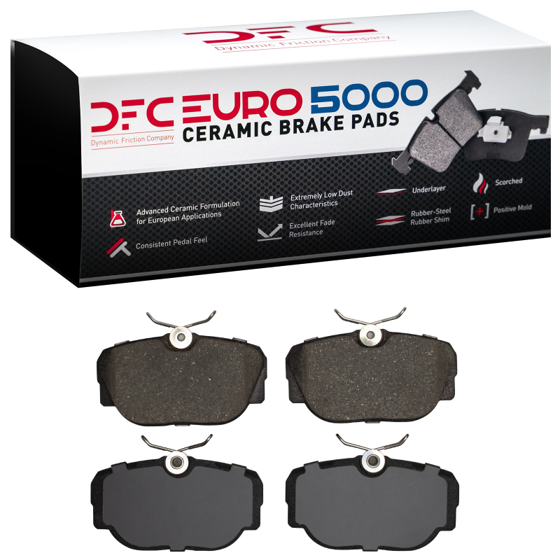 Picture of DFC Euro 5000 Ceramic Brake Pads - 1600-0493-00