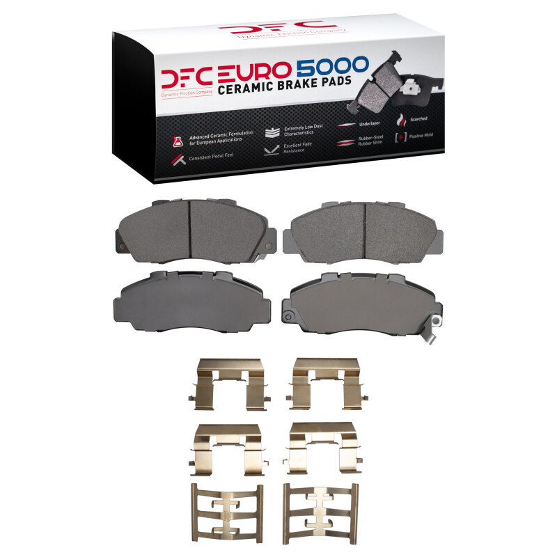 Picture of DFC Euro 5000 Ceramic Brake Pads - 1600-0503-02