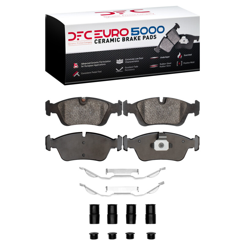Picture of DFC Euro 5000 Ceramic Brake Pads - 1600-0558-01