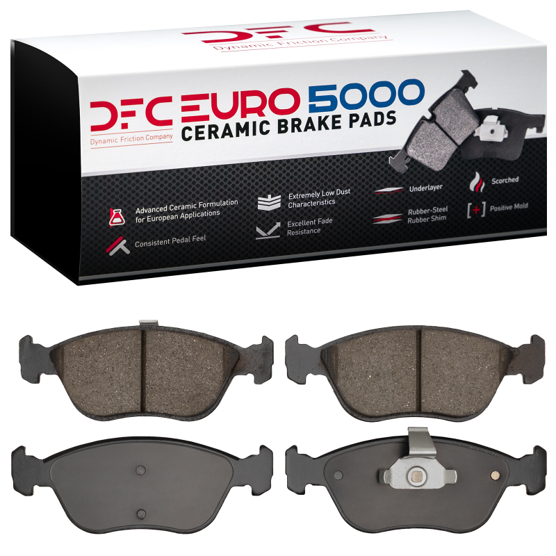 Picture of DFC Euro 5000 Ceramic Brake Pads - 1600-0618-00