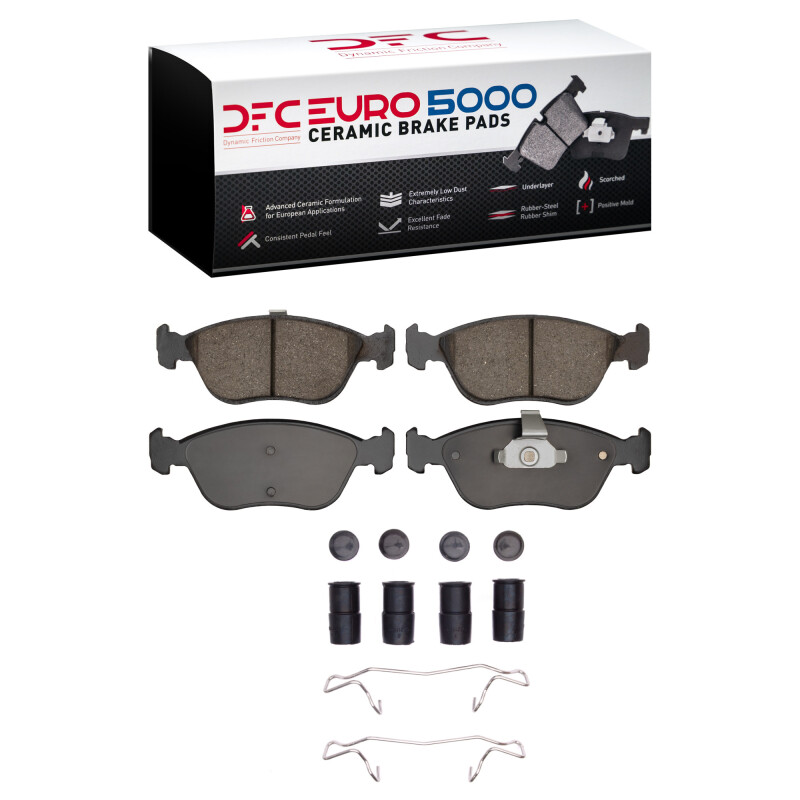Picture of DFC Euro 5000 Ceramic Brake Pads - 1600-0618-01