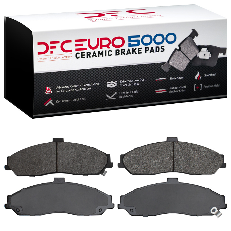 Picture of DFC Euro 5000 Ceramic Brake Pads - 1600-0731-00