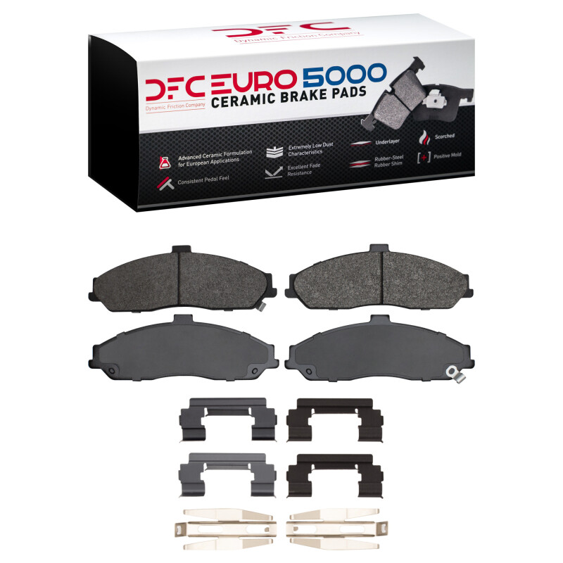 Picture of DFC Euro 5000 Ceramic Brake Pads - 1600-0731-01