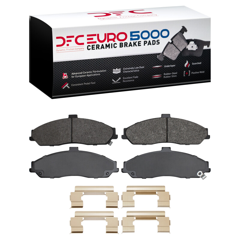 Picture of DFC Euro 5000 Ceramic Brake Pads - 1600-0731-02