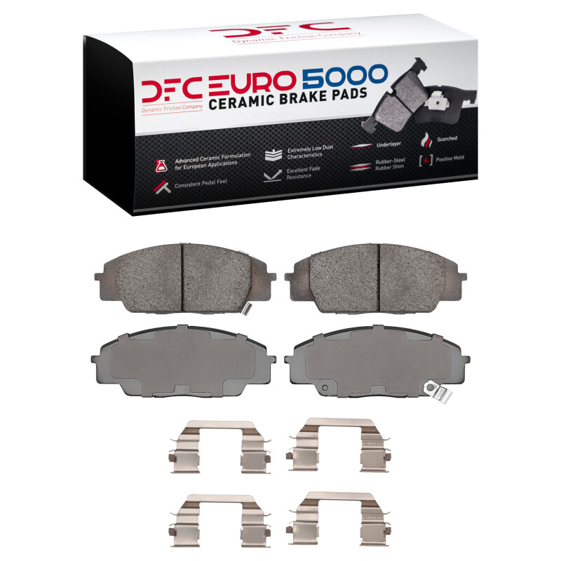 Picture of DFC Euro 5000 Ceramic Brake Pads - 1600-0829-01