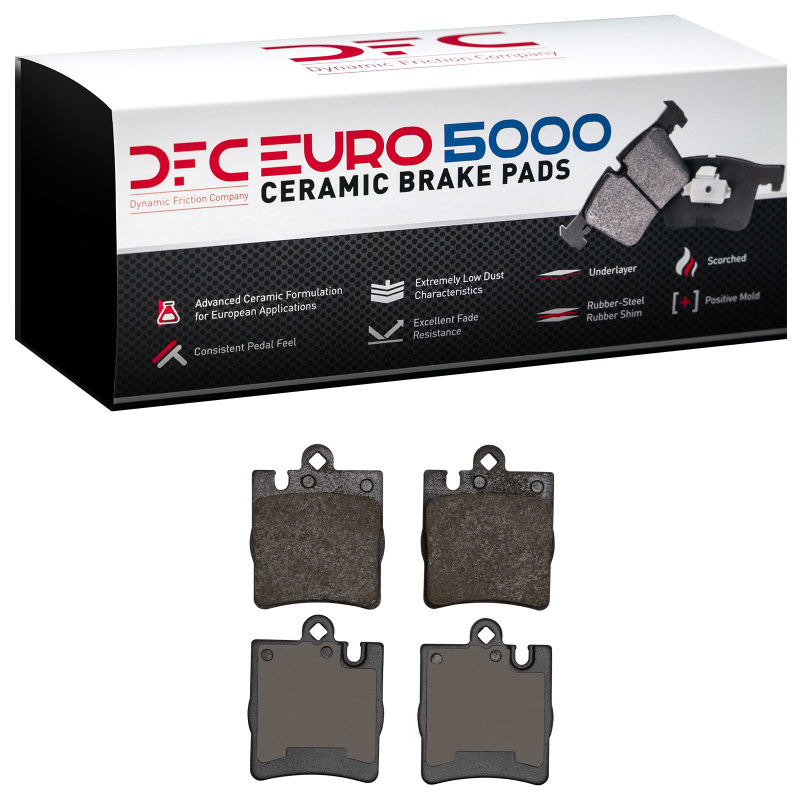 Picture of DFC Euro 5000 Ceramic Brake Pads - 1600-0876-00