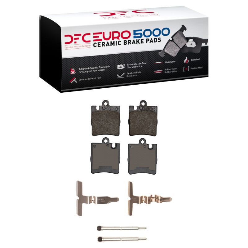 Picture of DFC Euro 5000 Ceramic Brake Pads - 1600-0876-01