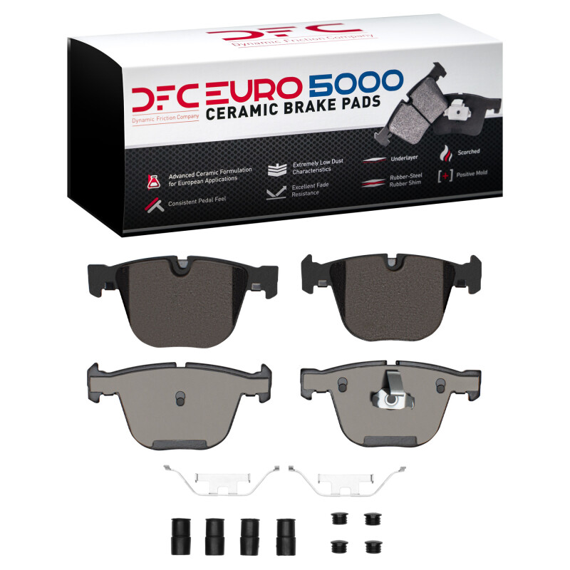 Picture of DFC Euro 5000 Ceramic Brake Pads - 1600-0919-01