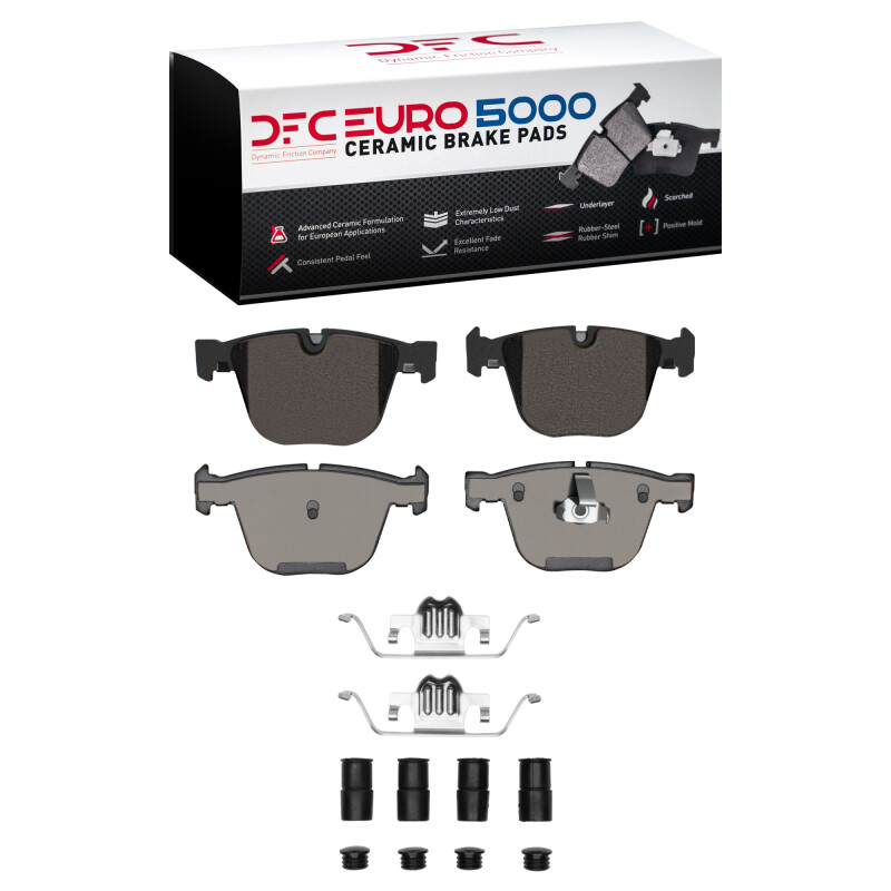 Picture of DFC Euro 5000 Ceramic Brake Pads - 1600-0919-02