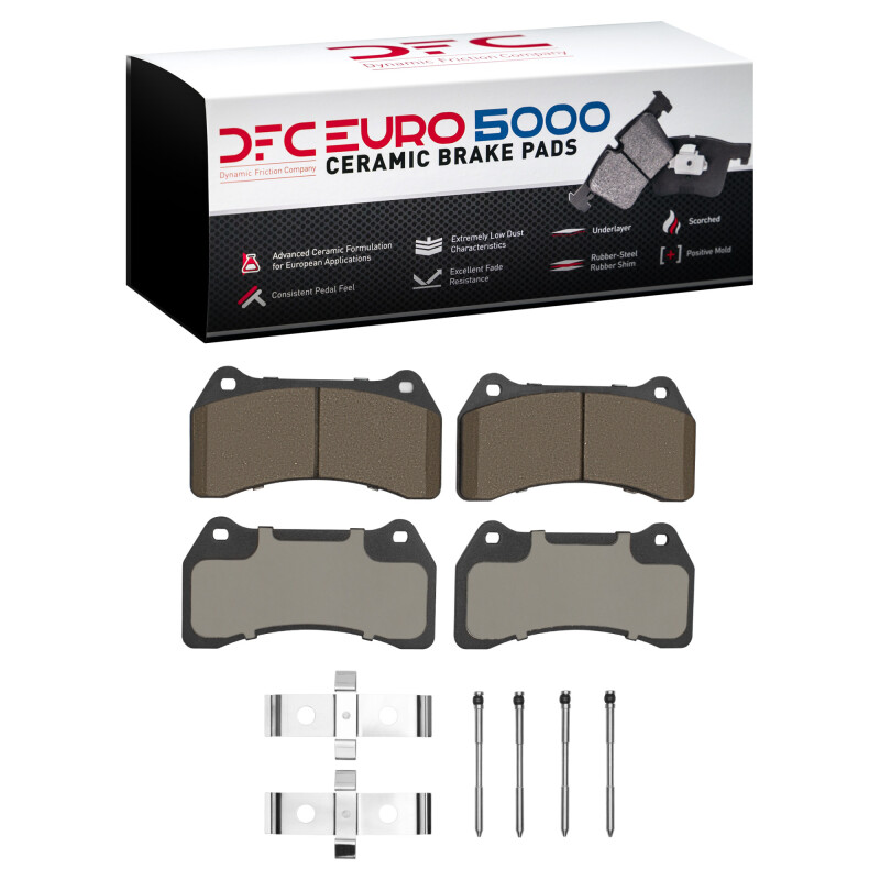 Picture of DFC Euro 5000 Ceramic Brake Pads - 1600-0938-01