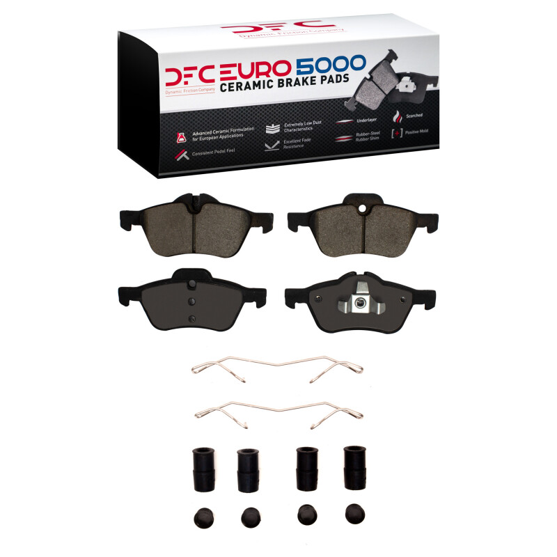 Picture of DFC Euro 5000 Ceramic Brake Pads - 1600-0939-01