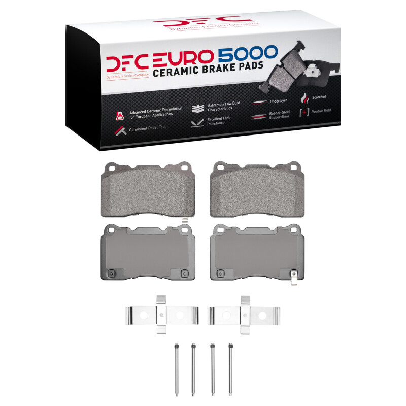 Picture of DFC Euro 5000 Ceramic Brake Pads - 1600-1001-07