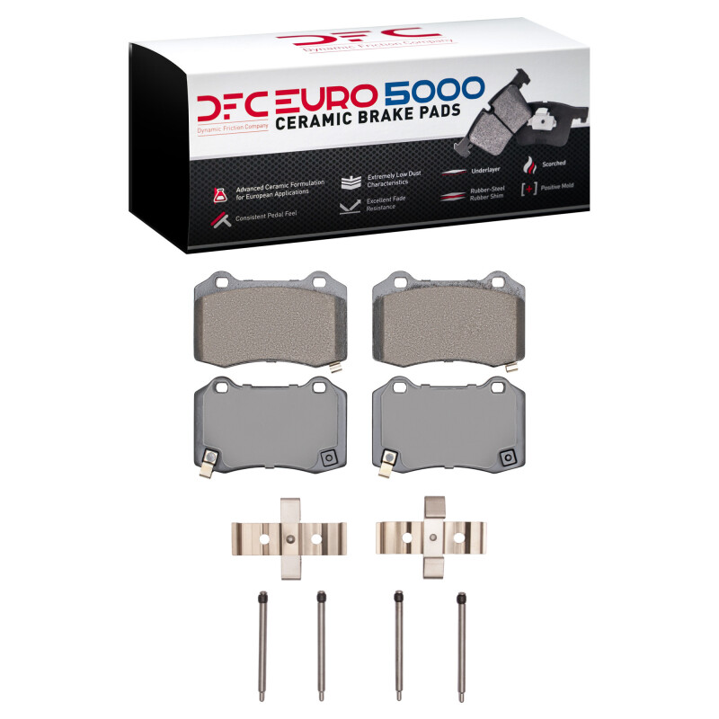 Picture of DFC Euro 5000 Ceramic Brake Pads - 1600-1053-01