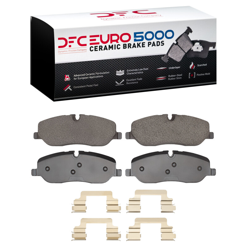 Picture of DFC Euro 5000 Ceramic Brake Pads - 1600-1098-01