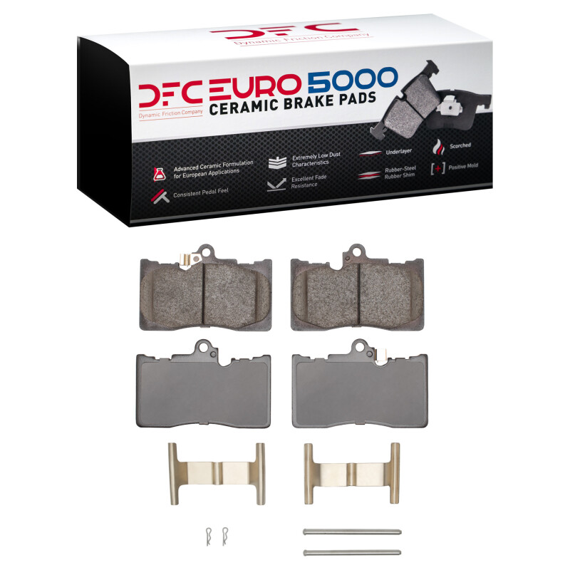 Picture of DFC Euro 5000 Ceramic Brake Pads - 1600-1118-01