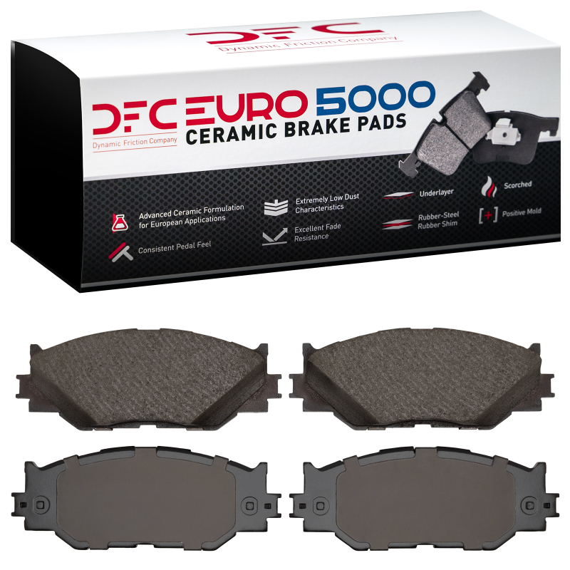 Picture of DFC Euro 5000 Ceramic Brake Pads - 1600-1178-00
