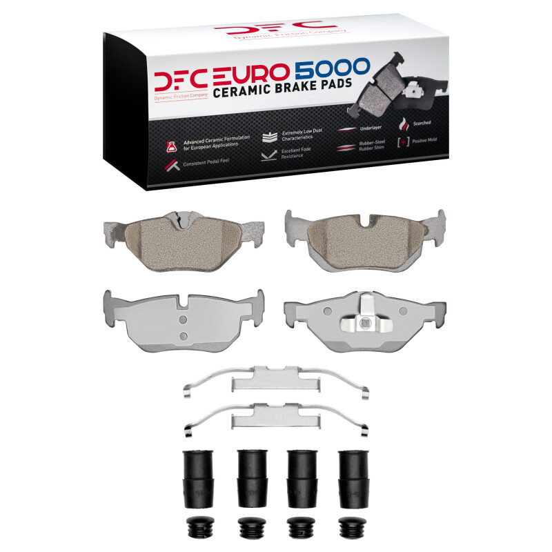 Picture of DFC Euro 5000 Ceramic Brake Pads - 1600-1267-01