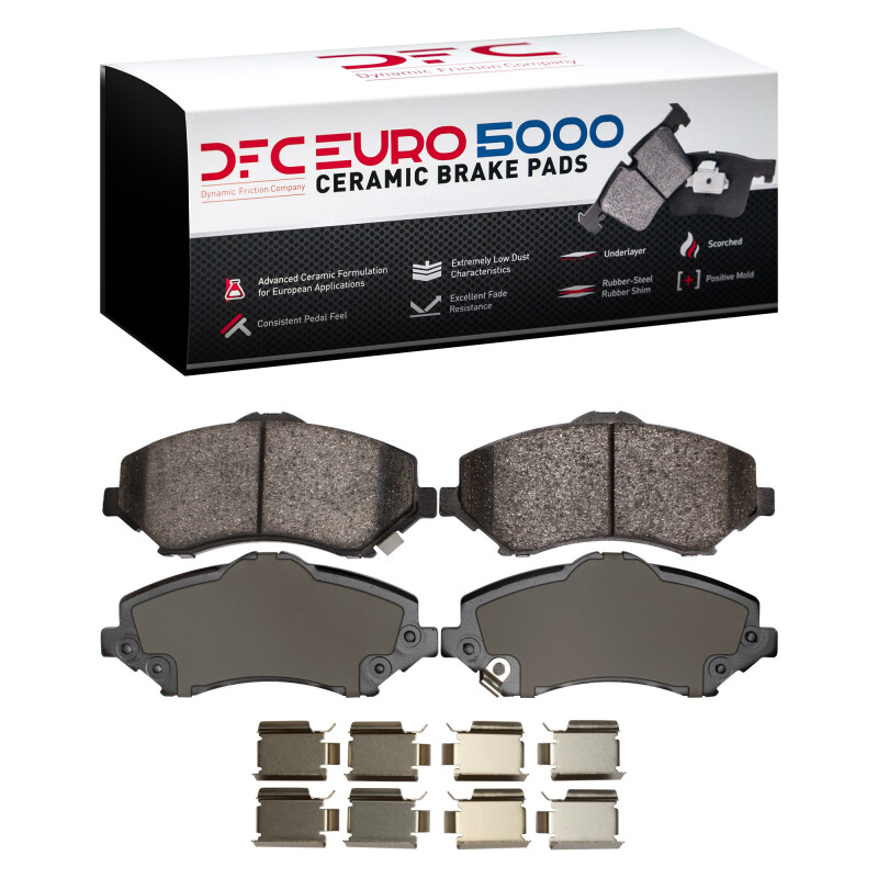 Picture of DFC Euro 5000 Ceramic Brake Pads - 1600-1273-01